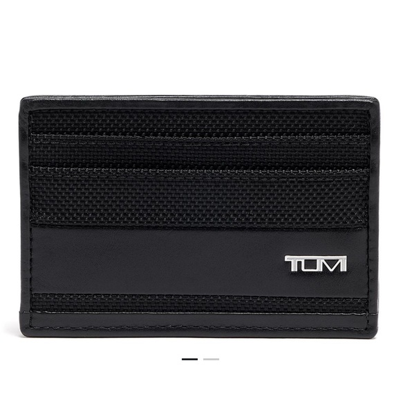 TUMI CARD HOLDER - ALPHA SLIM CARD CASE BLACK - Picture 5 of 6